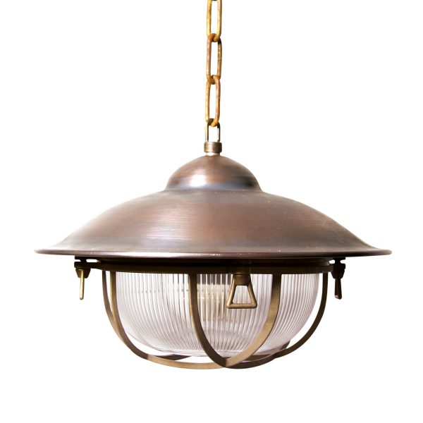 Hanglamp ketting Cargo Brons koper Veranda binnenlamp E27