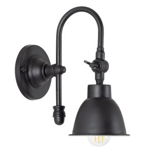 Pasco Wandlamp Antiek Zwart