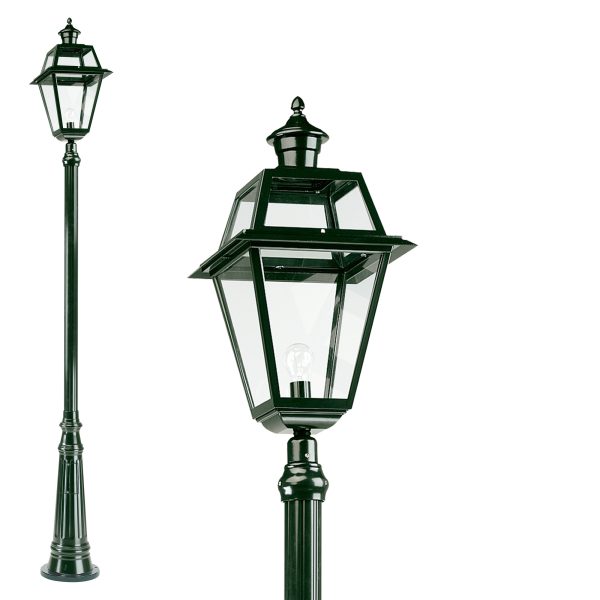 Lantaarn Maastricht tuinlantaarn E27 Aluminium buitenlamp