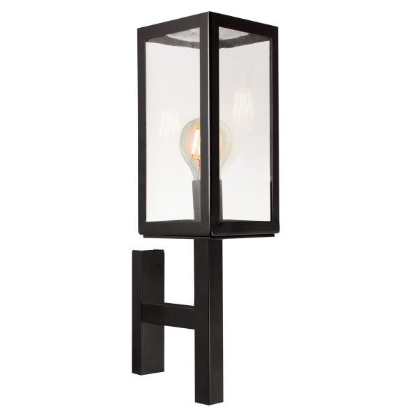 Buitenlamp Bilthoven Muurlamp Zwart