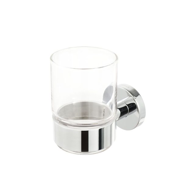 Geesa Nemox glashouder met glas chroom