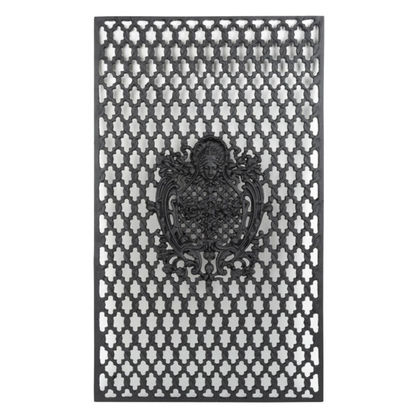 Deurrooster H75,5 x B59cm Engelornament R 457