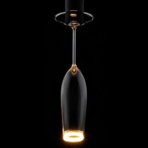 Floating LED Champagne Clear