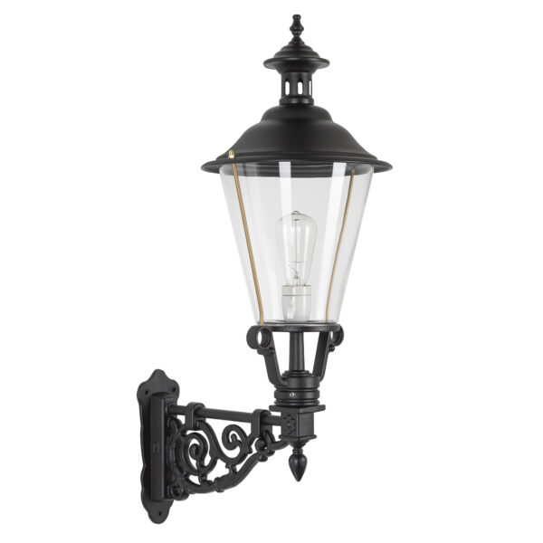 Buitenlamp Scheveningen L matzwart