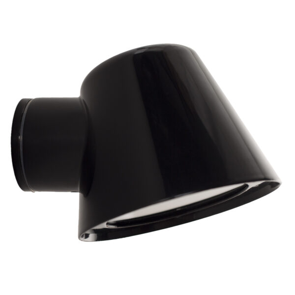 Vita Cup Muurlamp Zwart met Lichtsensor LED