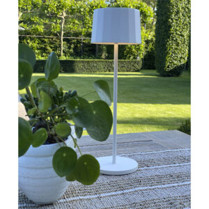 Oplaadbare LED Tafellamp Lido Wit