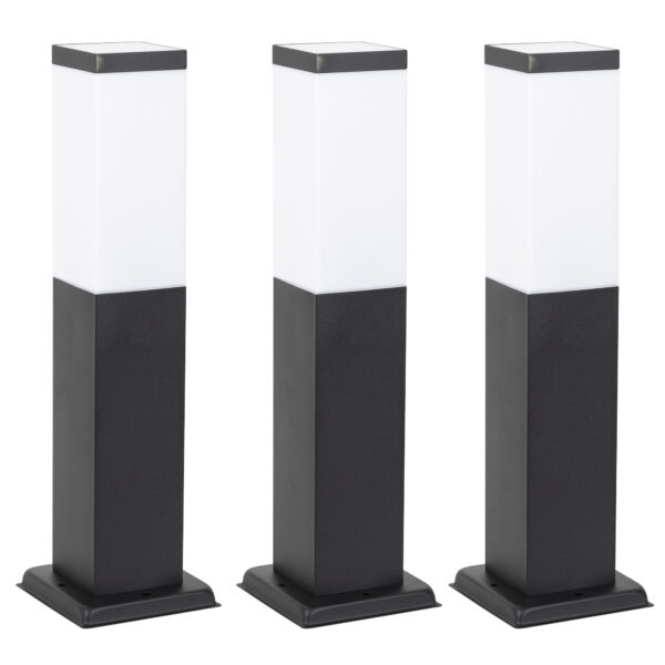 Stein set 3 stuks Tuinlamp zwart