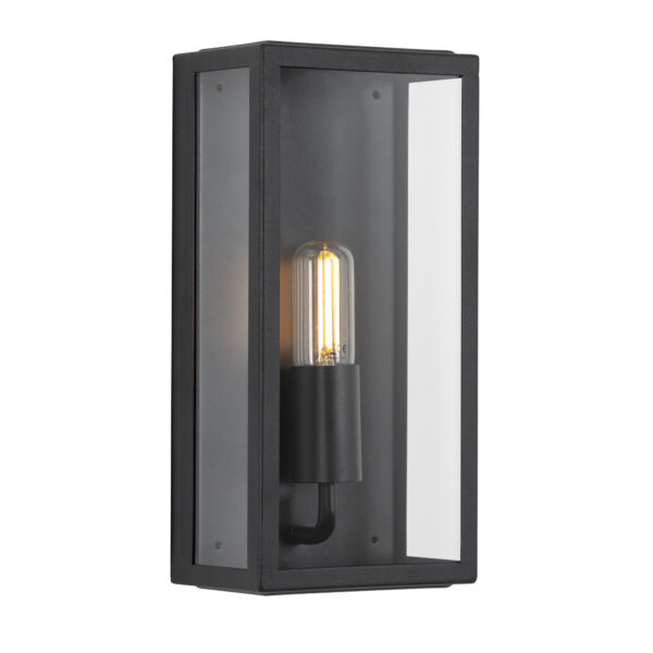 Atlanta Muurlamp Zwart
