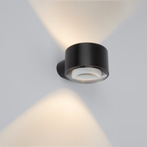 Scope Up&Down Muurlamp Zwart