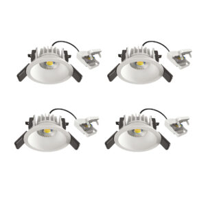 Ivar Inbouwspot Wit 4 stuks