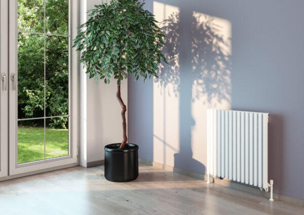 Eastbrook Rowsham verticale radiator 180x30cm Mat wit 902 watt