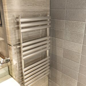Eastbrook Tunstall handdoek verwarming 120x60cm Chroom 511 watt