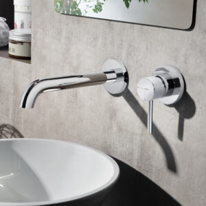 Hotbath Buddy Inbouw Wastafelkraan Geborsteld Nikkel B005J