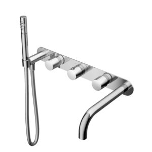 Hotbath Buddy/Laddy Inbouw Bad Thermostaat Chroom B062