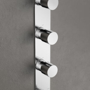 Hotbath Buddy/Laddy Inbouw Douche Thermostaat Verticaal Chroom B050