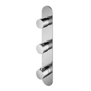 Hotbath Buddy/Laddy Inbouw Douche Thermostaat Verticaal Chroom B066