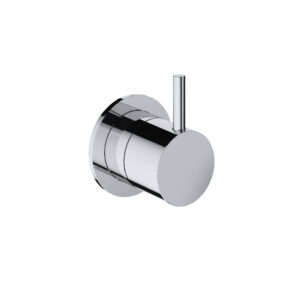 Hotbath Cobber Afbouwdeel 2-weg Omstel Zwart Mat CB011