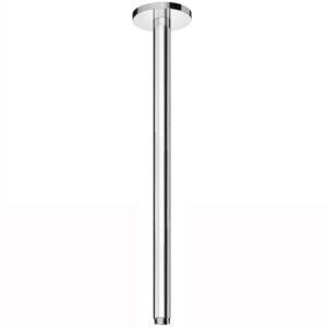 Hotbath Cobber Douchearm Plafondmontage Rond 30cm Zwart Chroom CB453