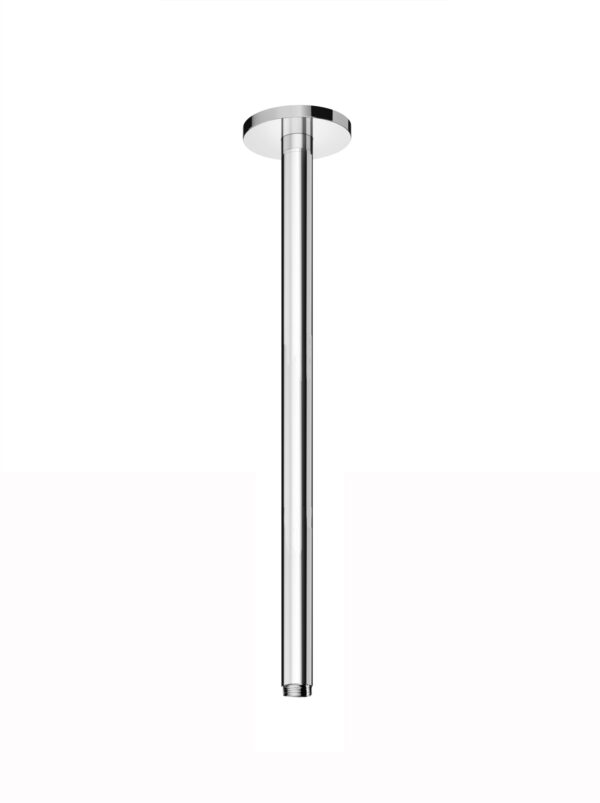 Hotbath Cobber Douchearm Plafondmontage Rond 30cm Zwart Chroom CB453