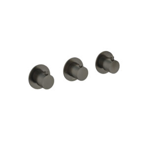 Hotbath Cobber afbouwdeel Inbouw Douche Thermostaat Horizontaal Verouderd Ijzer CB7067