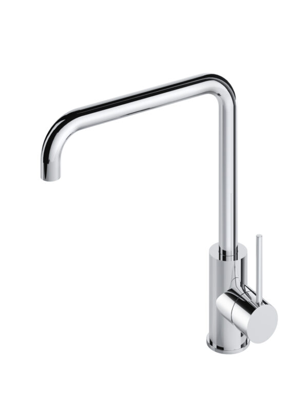 Hotbath Cobber Keukenmengkraan Draaibaar Zwart Chroom CB041