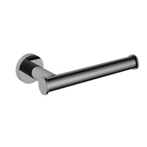 Hotbath Cobber Toiletrolhouder Zwart Chroom CBA04