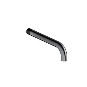 Hotbath Cobber Uitloop 18cm Zwart Chroom CB094