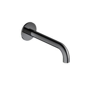 Hotbath Cobber Uitloop 18cm Zwart Chroom CB095