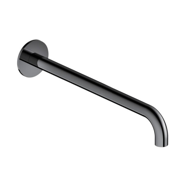 Hotbath Cobber Uitloop 30cm Zwart Chroom CB095