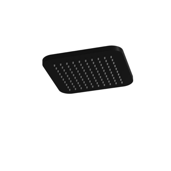Hotbath Gal hoofddouche 22cm zwart mat