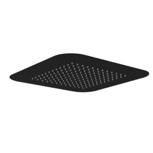 Hotbath Gal inbouw hoofddouche 42x42cm zwart mat