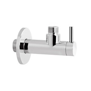 Hotbath Hoekstopkraan met filter 1/2'' Gepolijst Messing P2002
