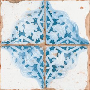 Wandtegel vintage Artisan Decor-A 33x33