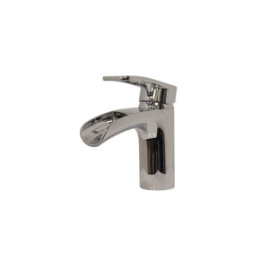 Mueller Alegra watervalkraan + klikwaste PVD-coating chroom
