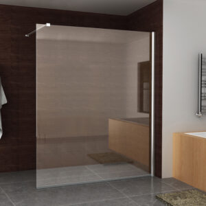 Mueller Augsburg inloopdouche met muurprofiel 160x200 8mm Nano glas