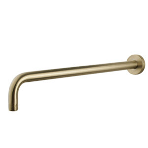 Mueller Gold douchearm wandbevestiging 45cm geborsteld messing