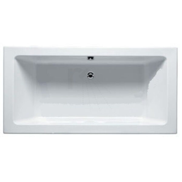 SCHADEMODEL: Saniclear Cube Ligbad 180x80cm wit