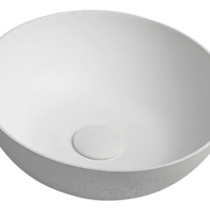 Sapho Formigo betonnen waskom 39cm wit