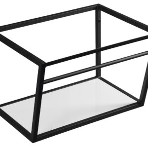 Sapho Industrial wastafel frame mat zwart 60cm