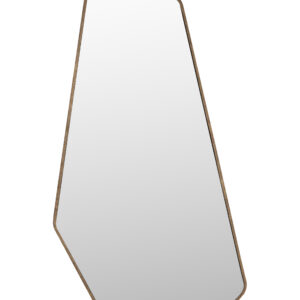 Dutchbone Organische Spiegel 'Basil' Rubberhout, 90 x 40cm