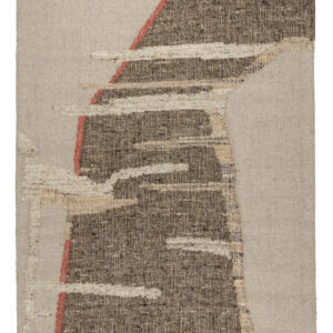 Dutchbone Vloerkleed 'Briton' Wol en jute, 200 x 300cm, kleur Beige