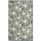 Esschert Design Buitenkleed 241x152 cm bloemmotief OC21