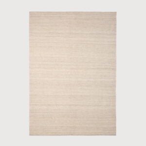 Ethnicraft Vloerkleed 'Nomad' Wol, 250 x 350cm, kleur Zand