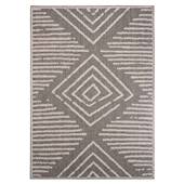 Boho&me Buitenkleed Boho - grijs|crème - 80x150 cm