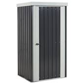 Beliani - UMBRIA - Tuinhuis - Grijs - Staal