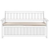 Beliani - SOVANA - Tuinkussen - Taupe - 45 x 110 cm - Polyester