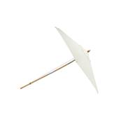 Nest outdoor Edit verstelbare parasol wit - Ø 2,5 meter