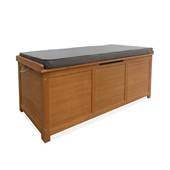 sweeek - Houten tuinbox 200L met gasveren