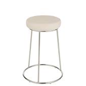 Zitting | Textiel | Wit | 34x34x (h)7.5 Cm