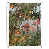Reinders - Jungle Flowers - Tuinposter 80x60cm